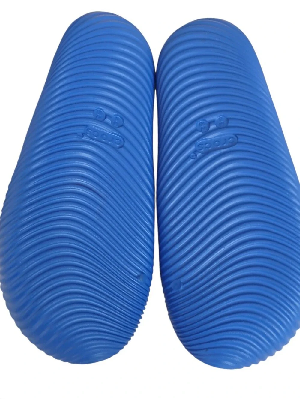 NEW CROCS Mellow Tide Recovery Slides Women's 10 Blue Relaxation Comfort